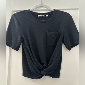 Wilfred free small twist front tee shirt